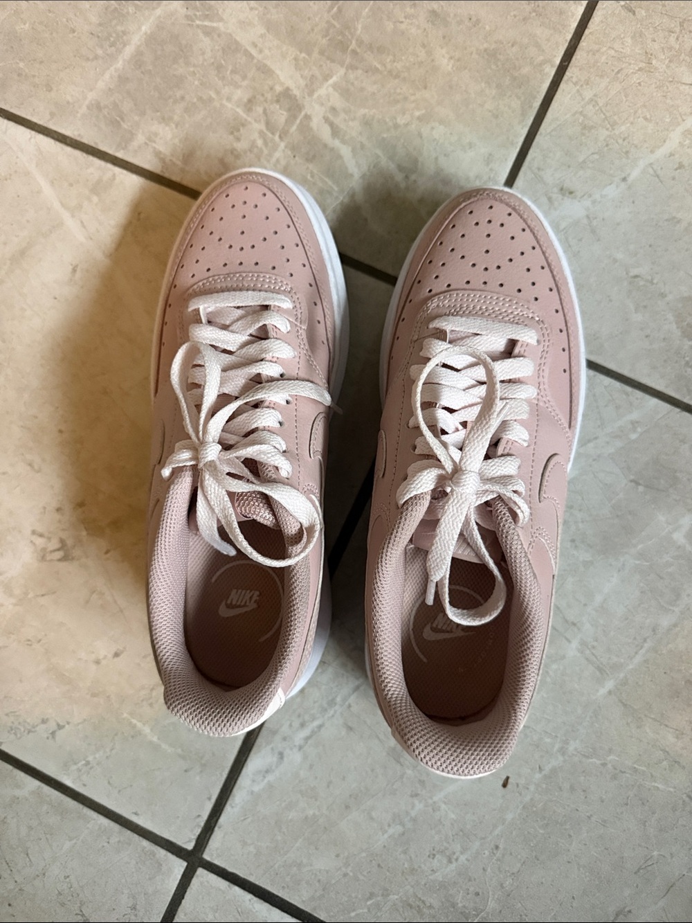 Nike Women's Light Pink Low-Top Sneakers